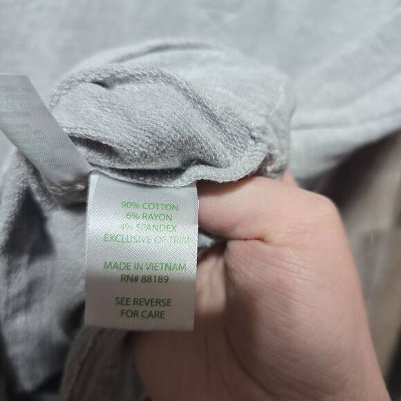 Lilly Pulitzer Upf 50+ Landley Popover In Heathered Seaside Grey - Picture 6 of 6